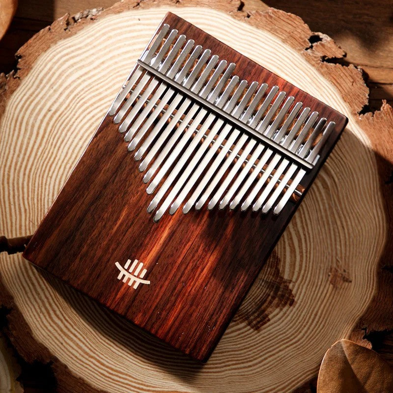 Kalimba 17 ou 21 Lames en Bois d'Érable, Acacia ou Noyer
