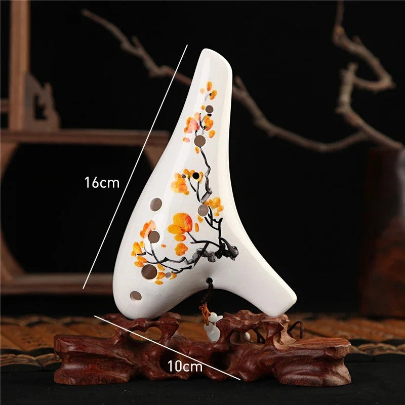 Ocarina Peinture Artisanale 12 trous