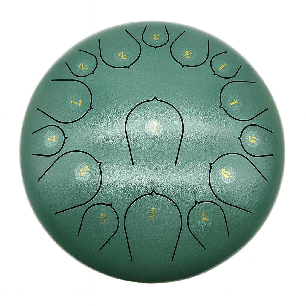 Tongue Drum Vert 15 Notes