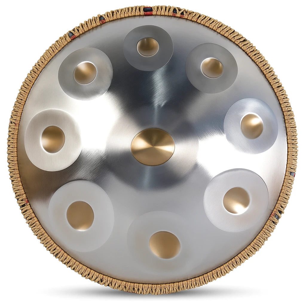 Handpan 6 Couleur Métallique 9 Notes en 440hz