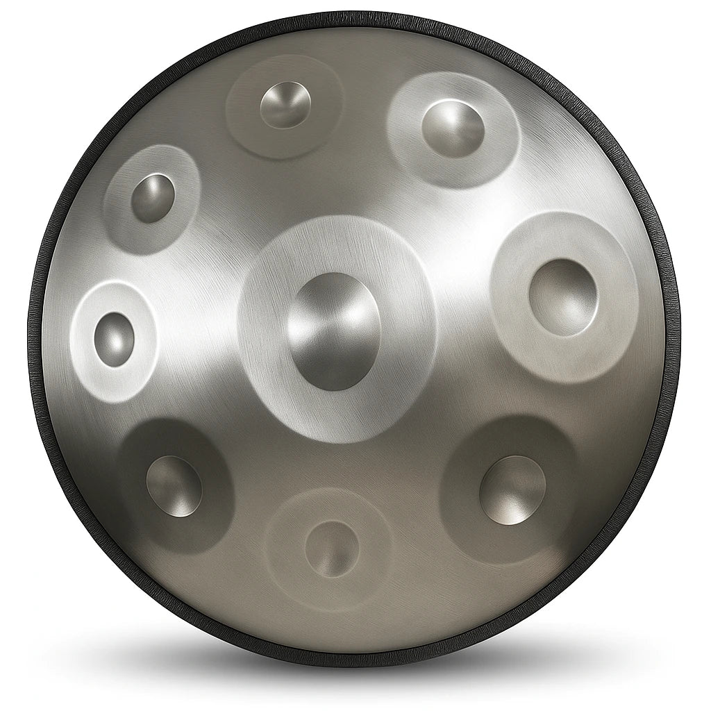 Handpan 6 Couleur Métallique 9 Notes en 440hz
