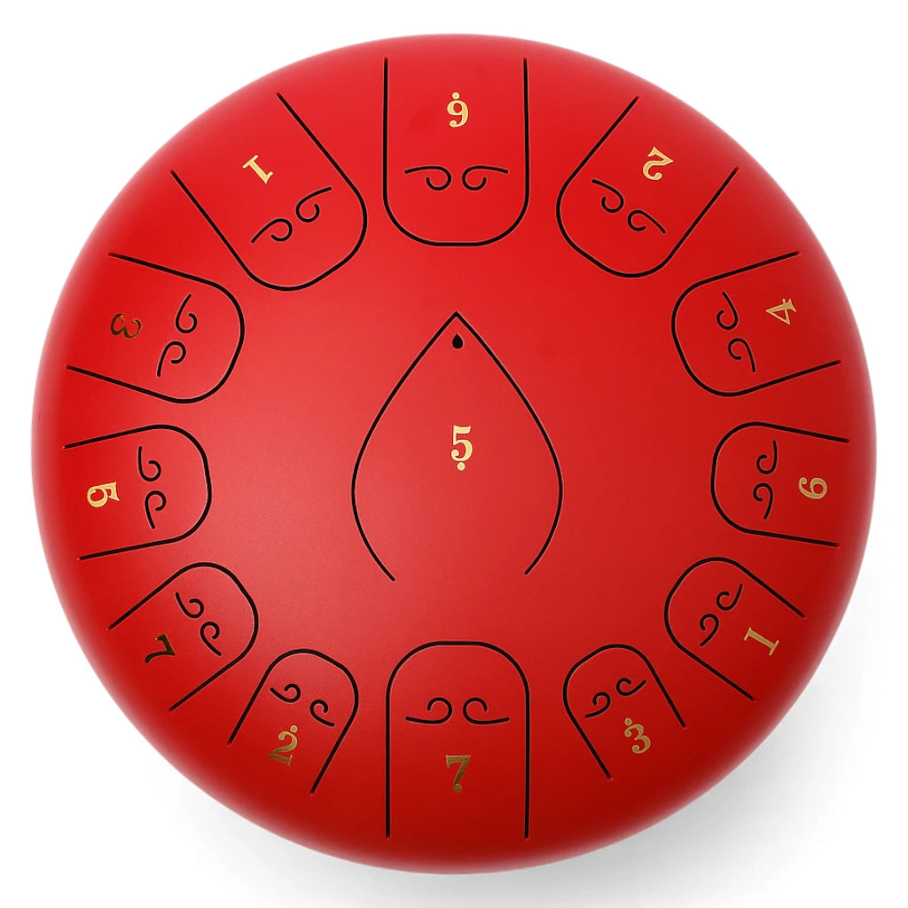 Tongue Drum en acier 13 notes