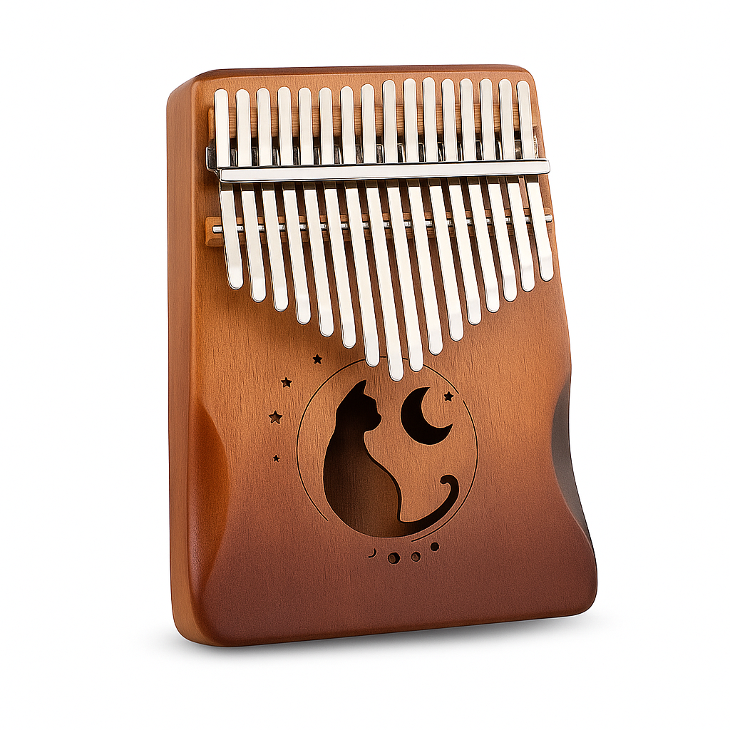 Kalimba Piano à Pouce 17 ou 21 Lames en Bois Plaqué