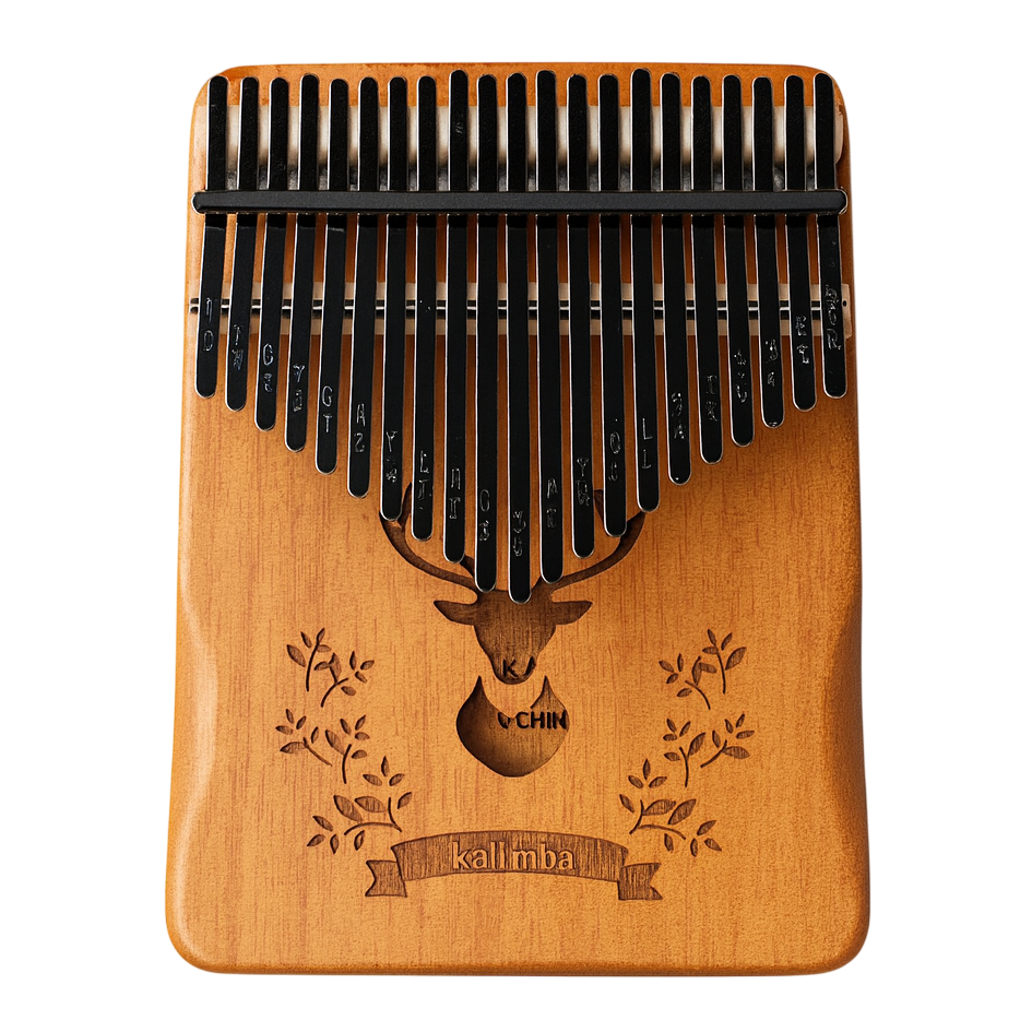 Kalimba Professionnelle 21 Lames en Hêtre