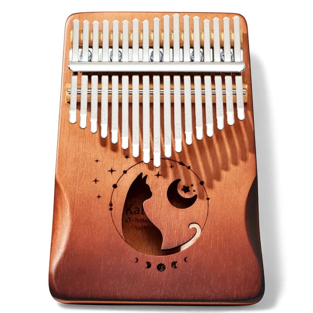 Kalimba Piano à Pouce 17 ou 21 Lames en Bois Plaqué