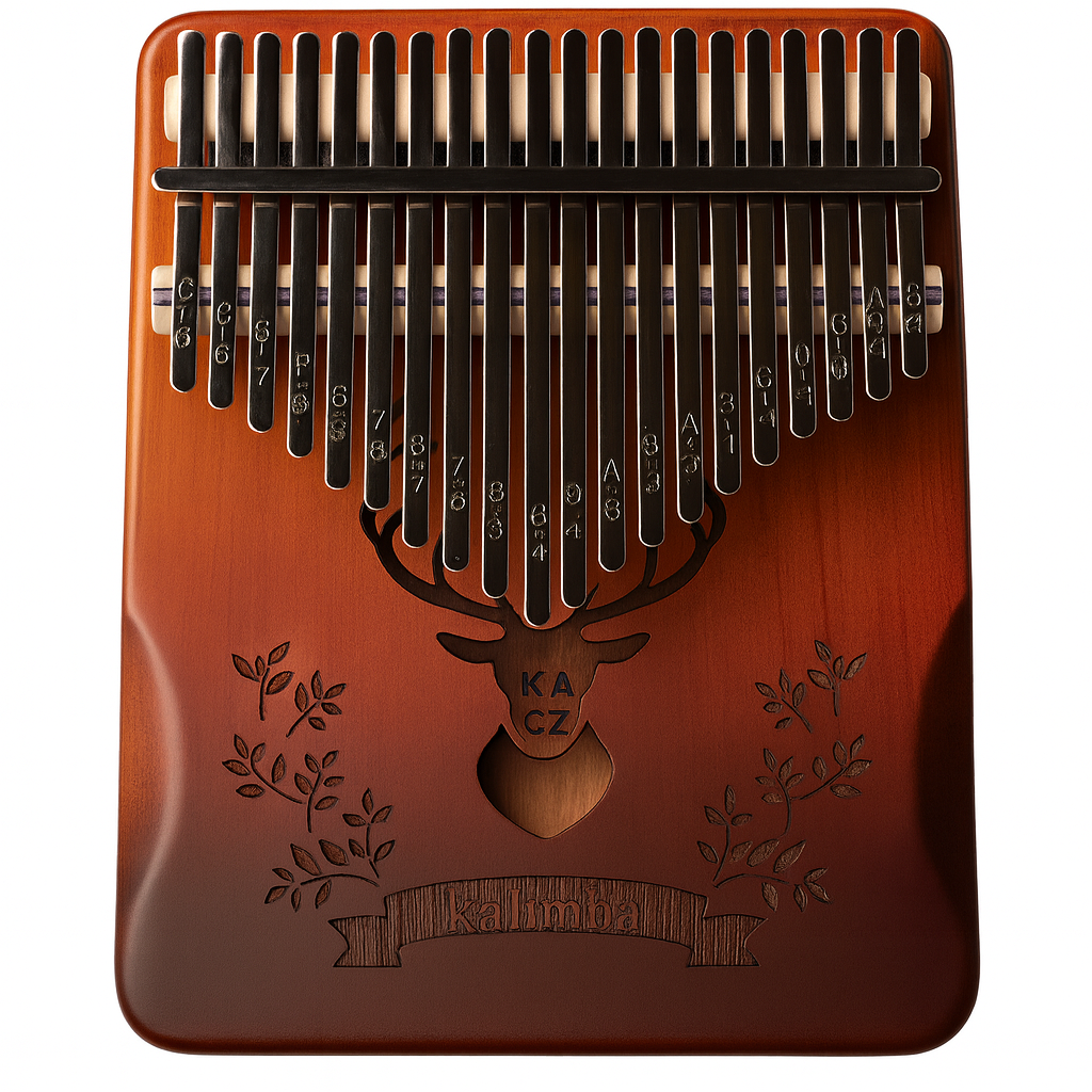 Kalimba Professionnelle 21 Lames en Hêtre