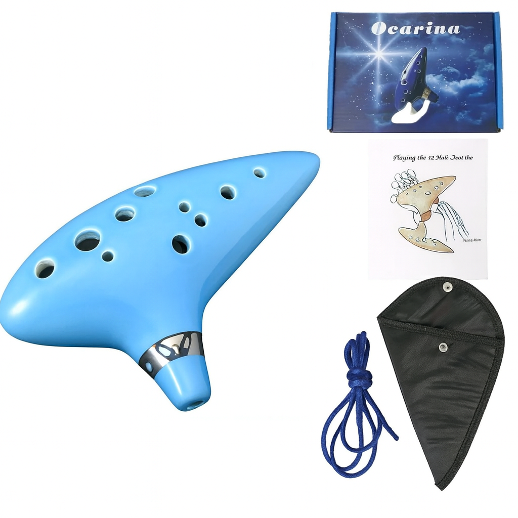 Ocarina 12 Trous en Céramique