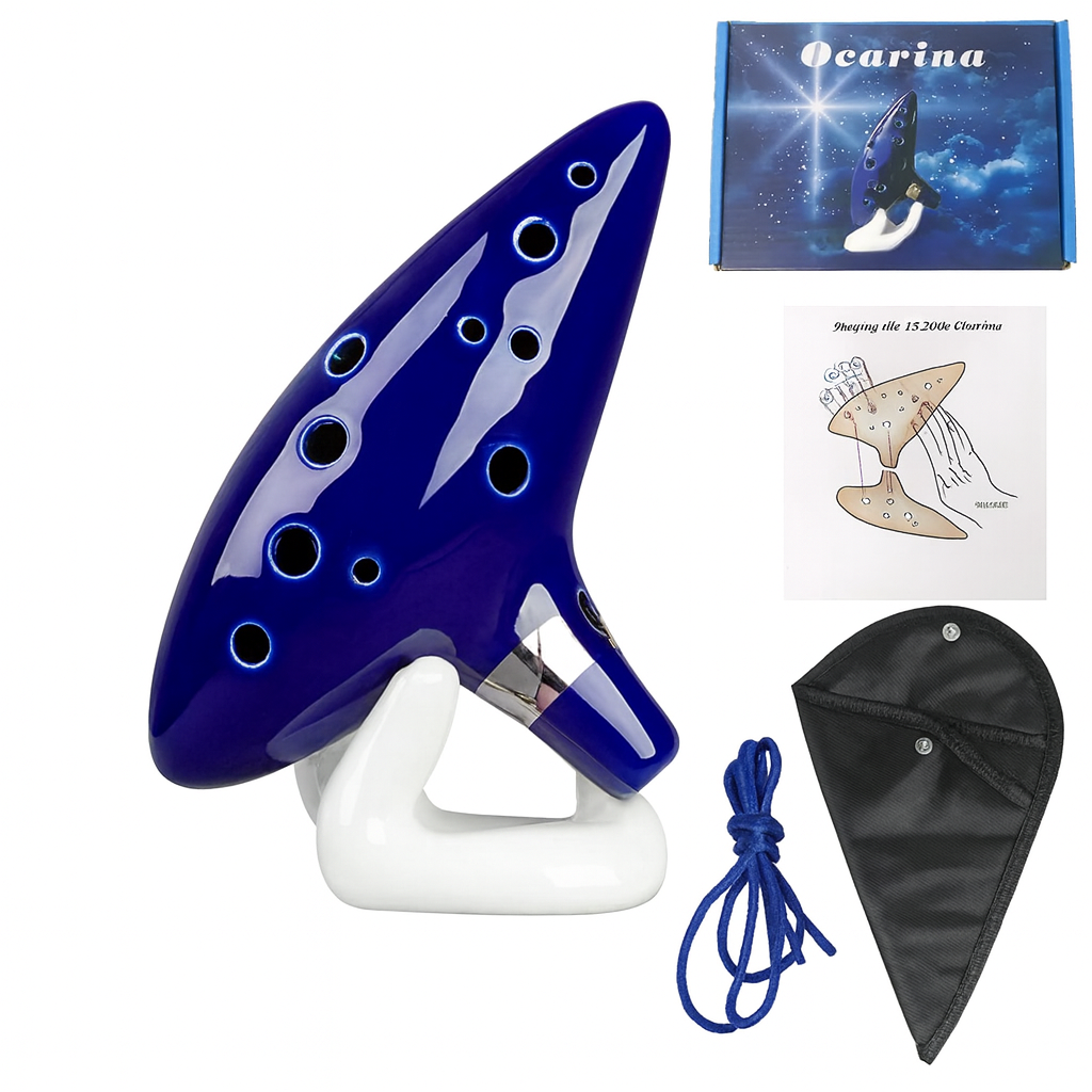 Ocarina 12 Trous en Céramique