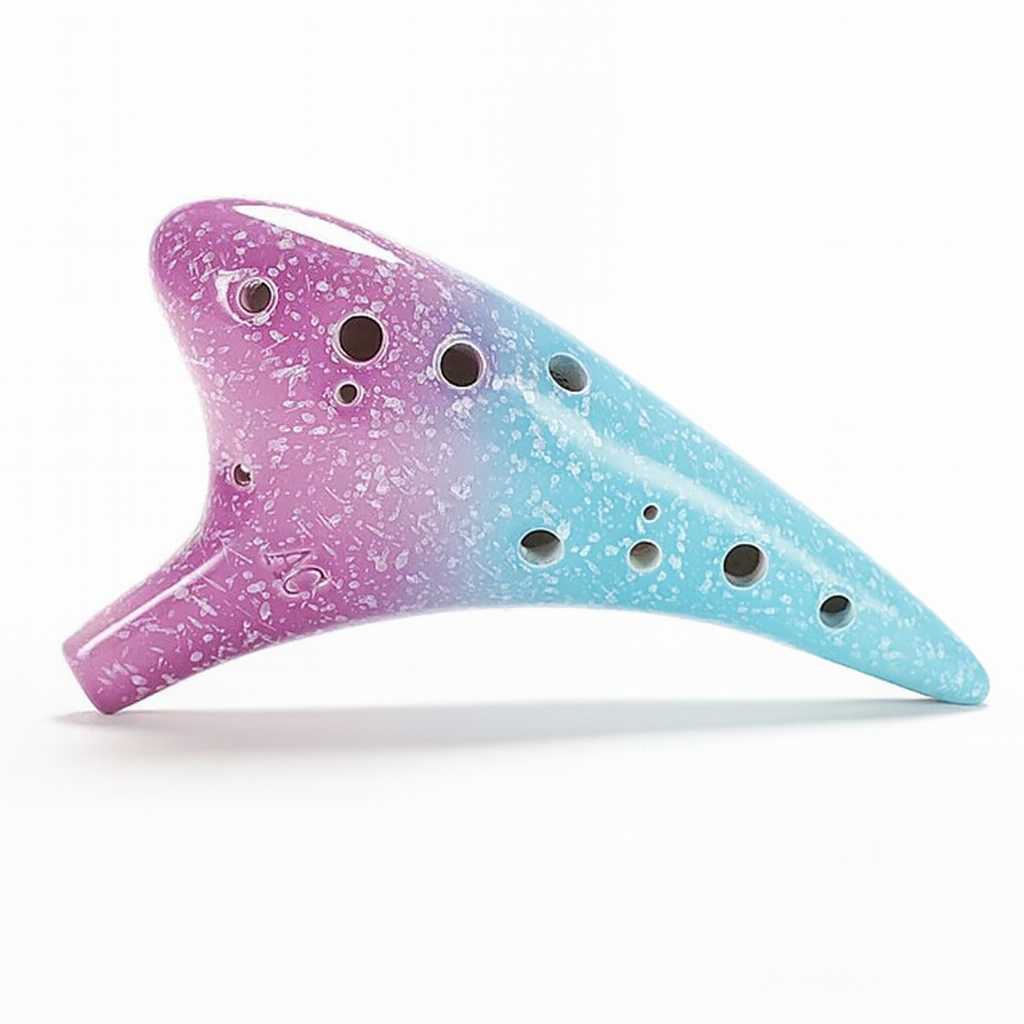 Ocarina design Multicolore 12 trous