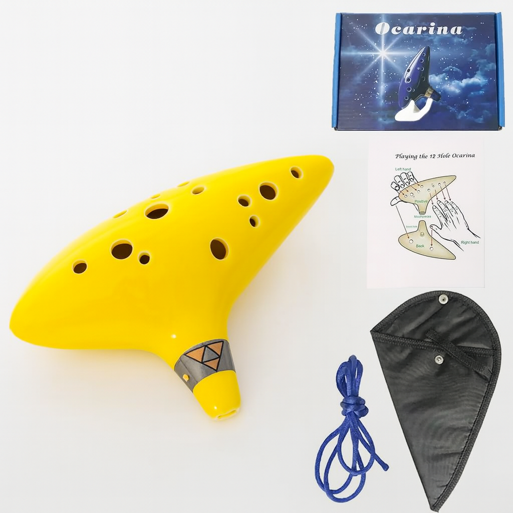Ocarina 12 Trous en Céramique