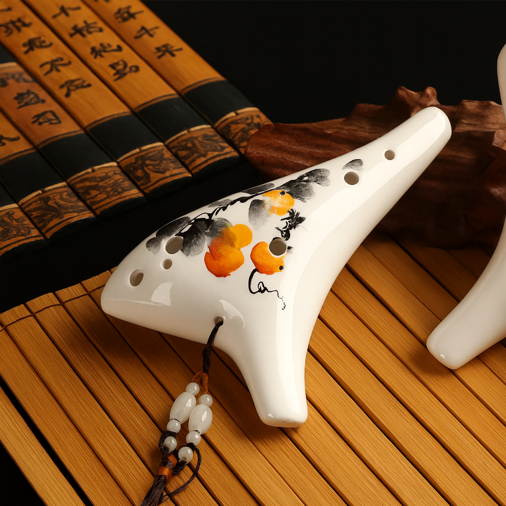 Ocarina Peinture Artisanale 12 trous