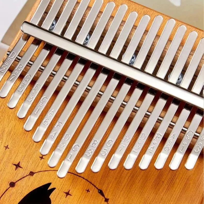 Kalimba Piano à Pouce 17 ou 21 Lames en Bois Plaqué