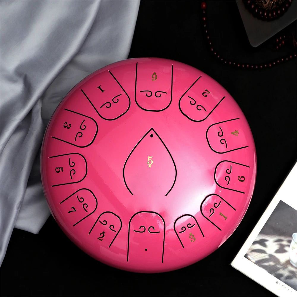 Tongue Drum en acier 13 notes