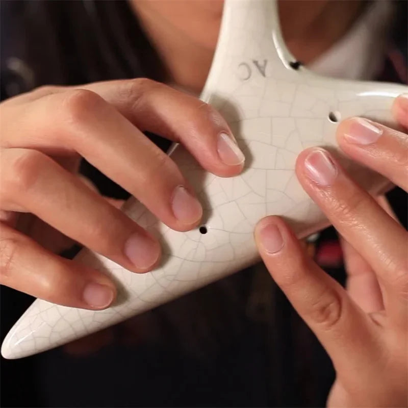 Ocarina design Multicolore 12 trous