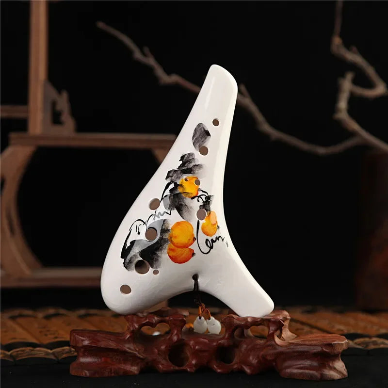Ocarina Peinture Artisanale 12 trous