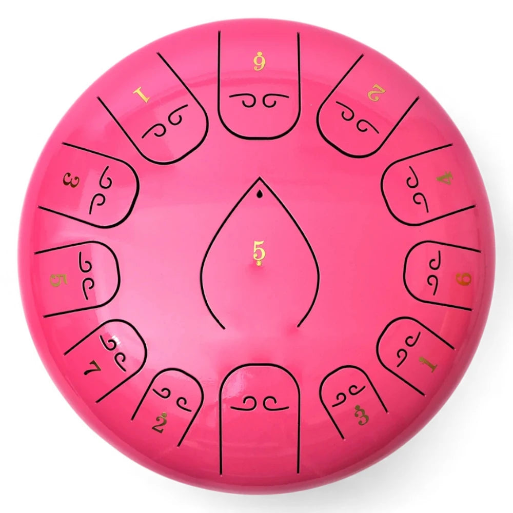 Tongue Drum en acier 13 notes