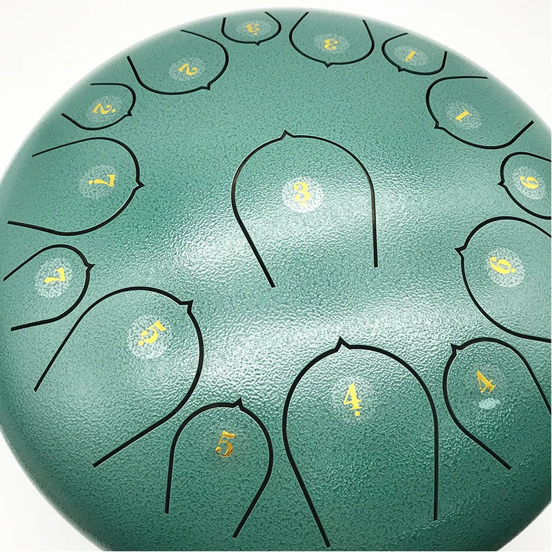 Tongue Drum Vert 15 Notes