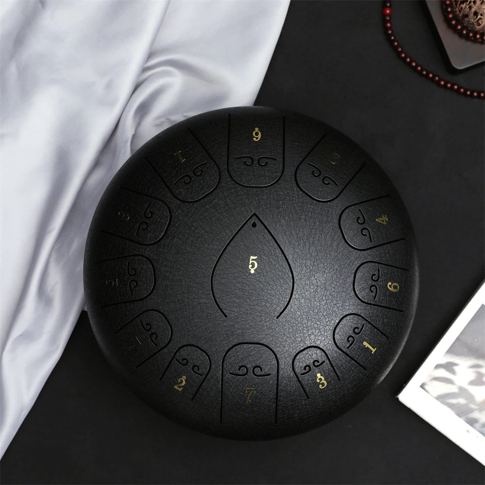 Tongue Drum en acier 13 notes