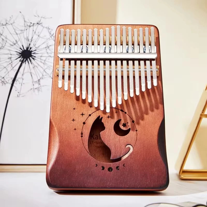 Kalimba Piano à Pouce 17 ou 21 Lames en Bois Plaqué