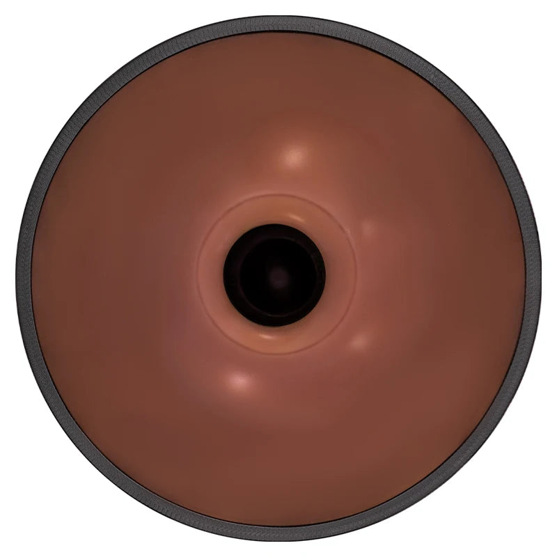 Handpan Marron avec Points de 9 Notes en 440hz