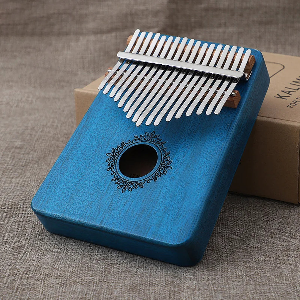 Kalimba Piano à Pouce 17 Lames en Acajou