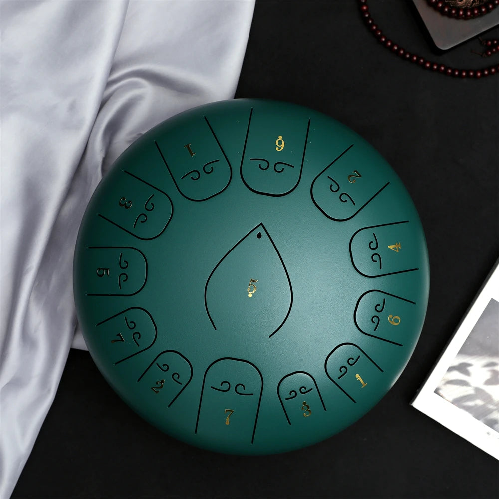 Tongue Drum en acier 13 notes