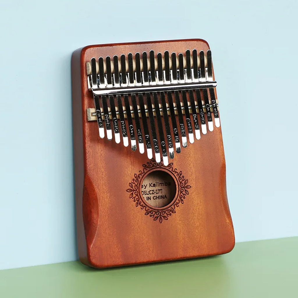 Kalimba Piano à Pouce 17 Lames en Acajou