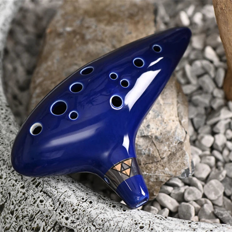 Ocarina 12 Trous en Céramique