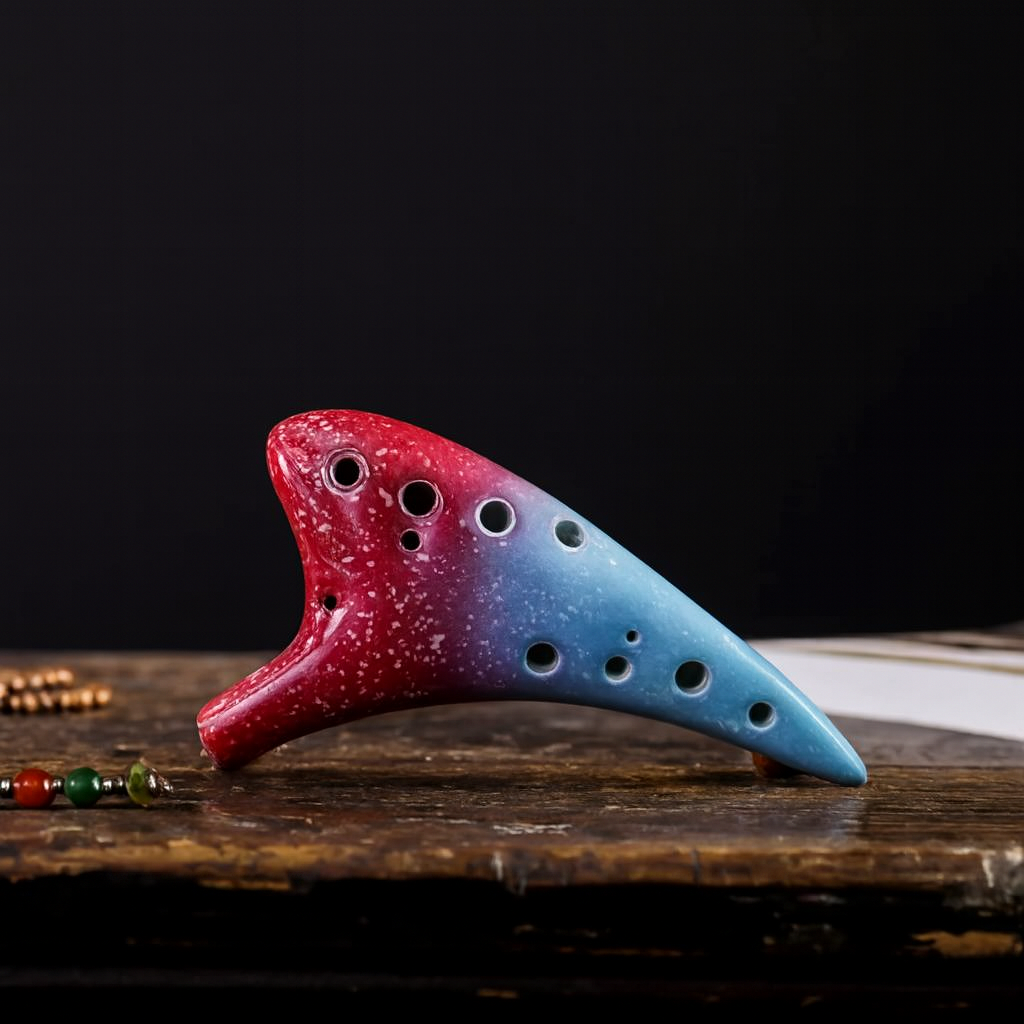 Ocarina design Multicolore 12 trous