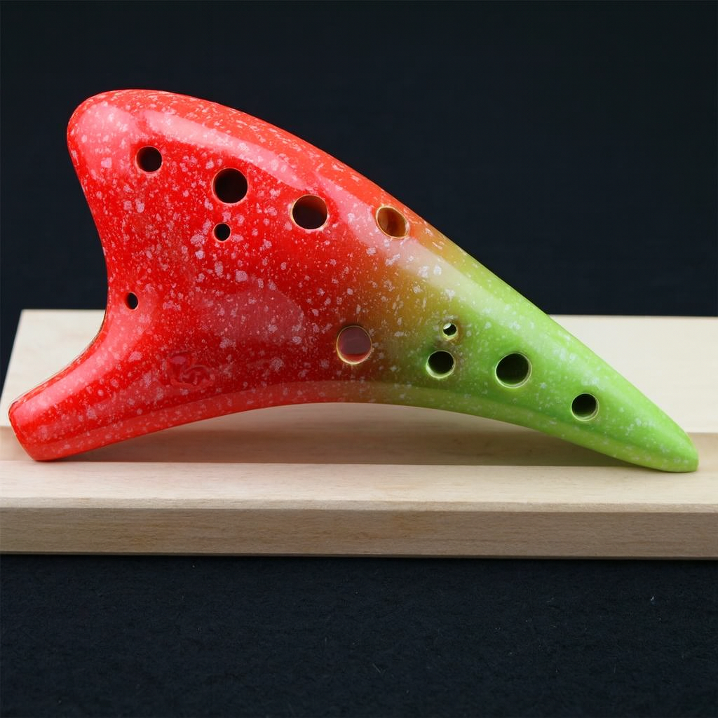 Ocarina design Multicolore 12 trous