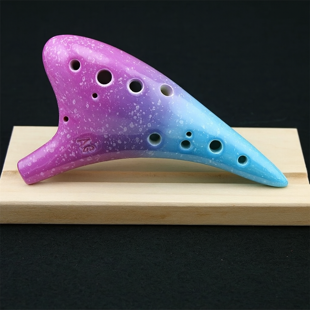 Ocarina design Multicolore 12 trous