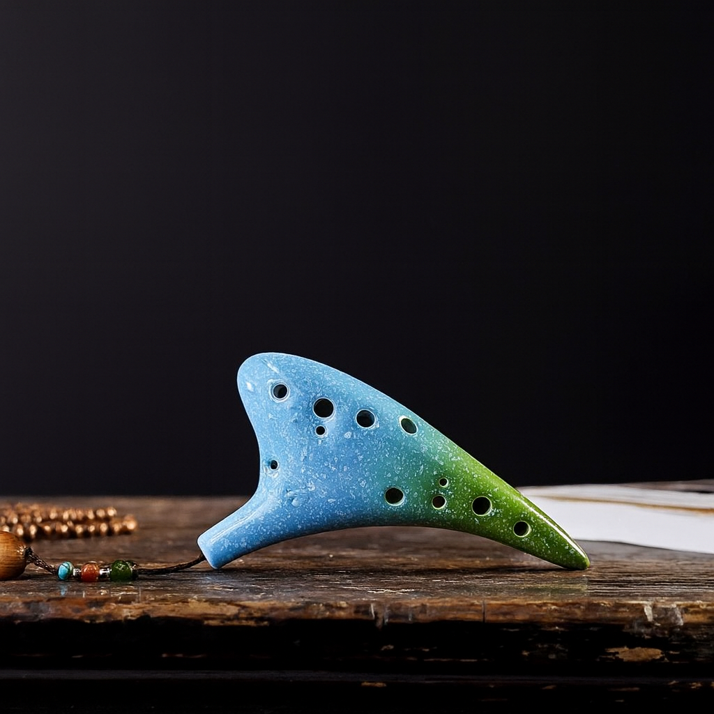 Ocarina design Multicolore 12 trous