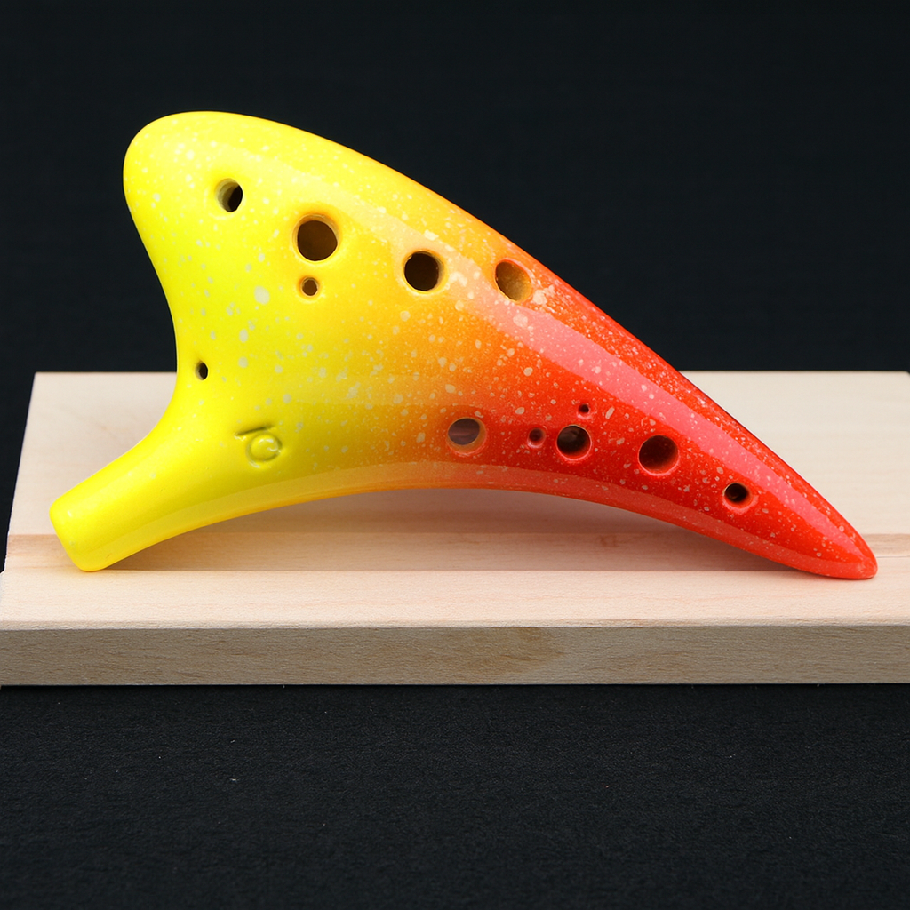 Ocarina design Multicolore 12 trous