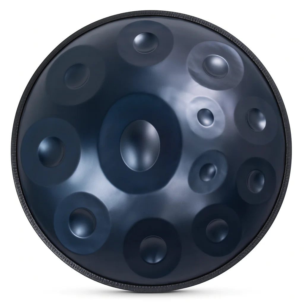 Handpan Artisanale Bleu 9/10/12 Notes en 432hz/440hz